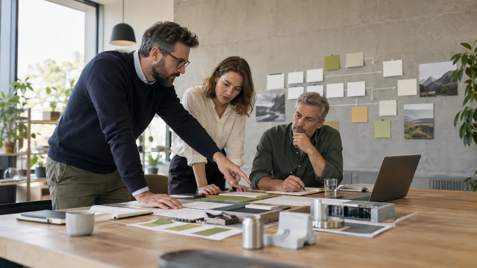 Équipe B2B examinant la qualification des leads et leur passage aux ventes