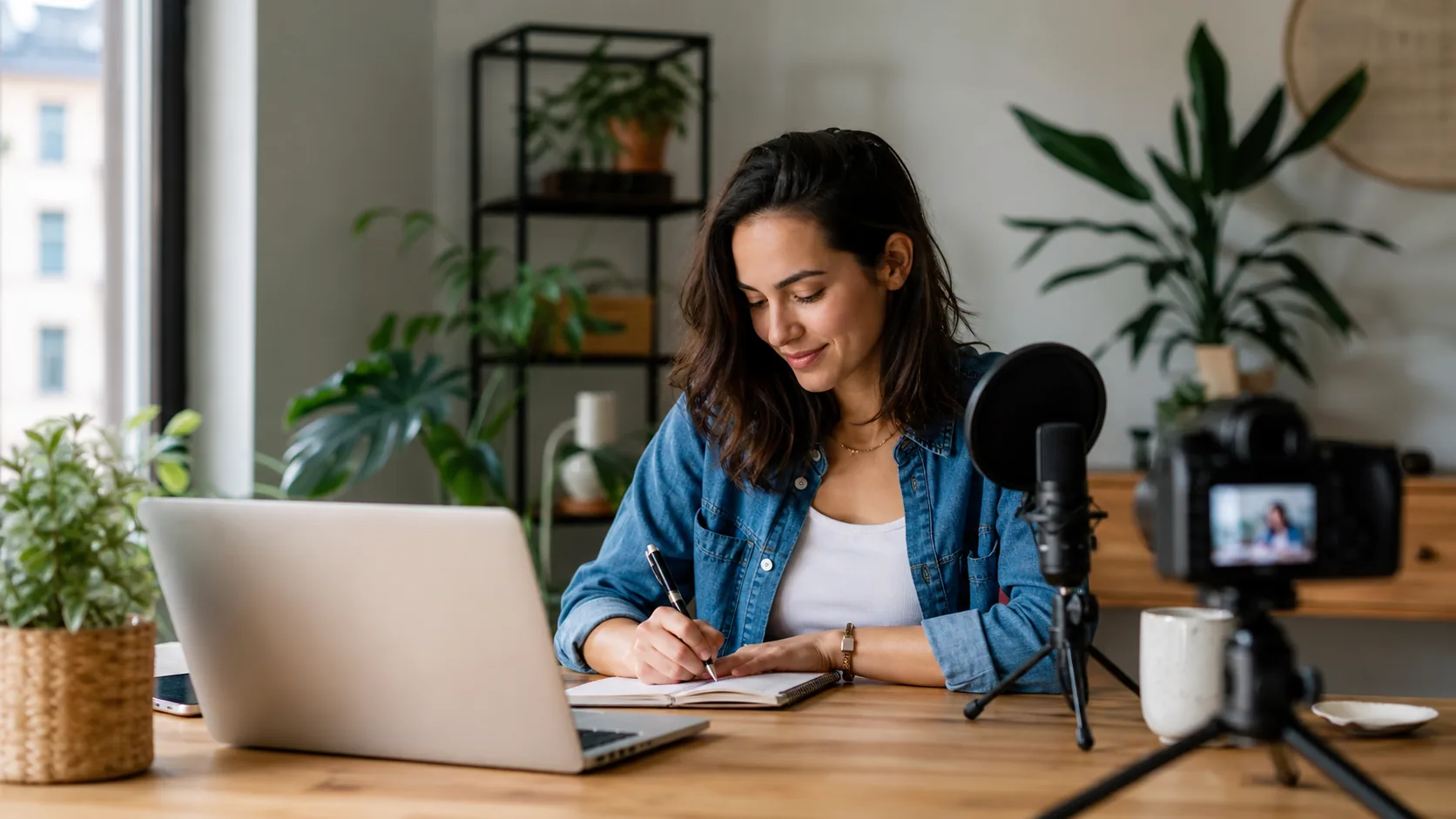 Creator planning audience-focused content