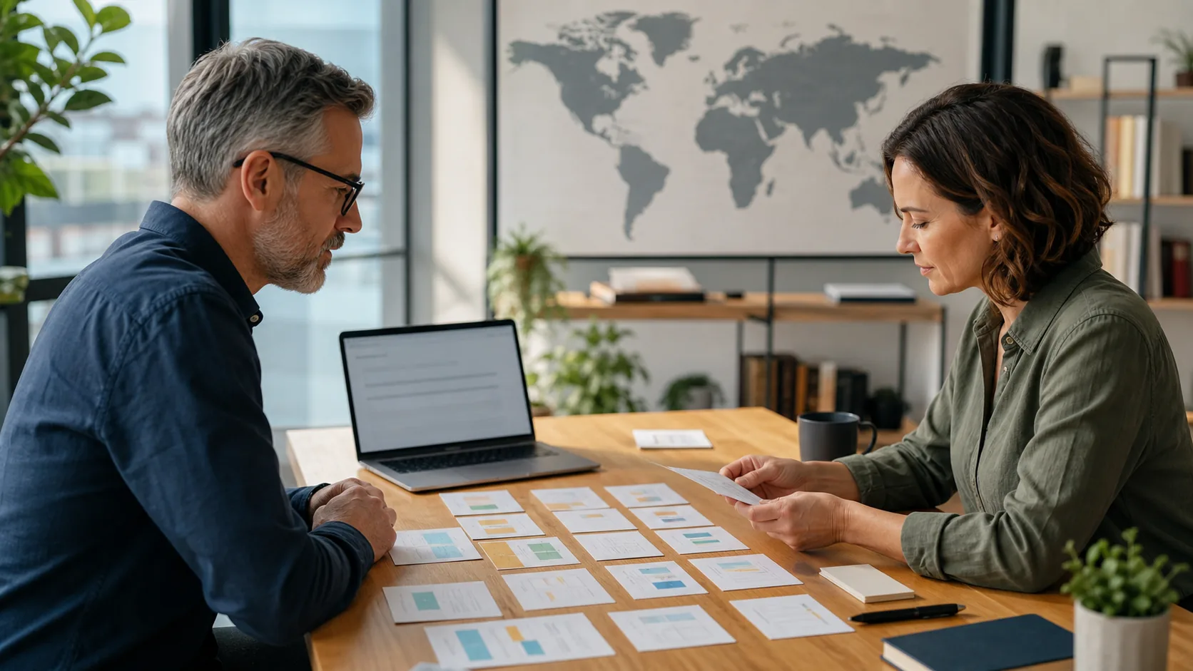 Professionnels comparant les priorités d’intégration et de déploiement d’une plateforme